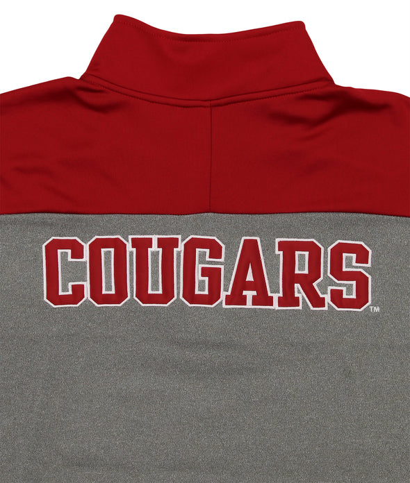 Outerstuff NCAA Men's Washington State Cougars Performance Poly Fleece 1/4 Zip Up