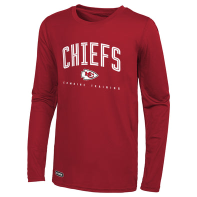 Outerstuff NFL Men's Kansas City Chiefs Up Field Performance T-Shirt Top
