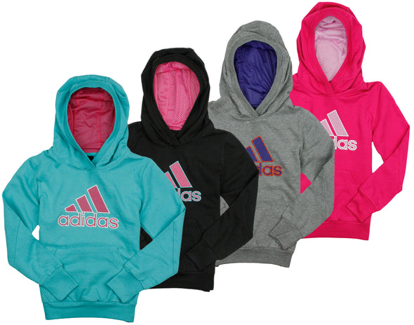 Adidas Youth Girls Yoga Dance Performance Pullover Sweatshirt Hoodie, 4 Colors