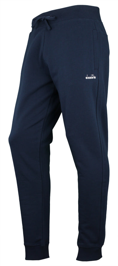Diadora Men's SL Cotton Jogger Pants, Blue Denim