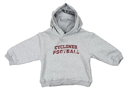 Nike NCAA Toddlers Iowa State Cyclones Graphic Pullover Hoodie Sweatshirt - Gray