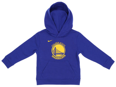 Nike NBA Kids Golden State Warriors Essential Pullover Hoodie, Blue