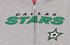 Reebok NHL Youth Dallas Stars Stated Full Zip Hoodie, Gray