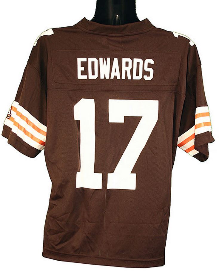 Reebok NFL Football Women's Cleveland Browns Braylon Edwards #17