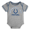 Outerstuff NFL Newborn Indianapolis Colts Team 3-Pack Bodysuit Set