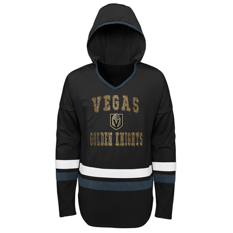Outerstuff NHL Youth Girls (7-16) Vegas Golden Knights Score & Shine Hoodie