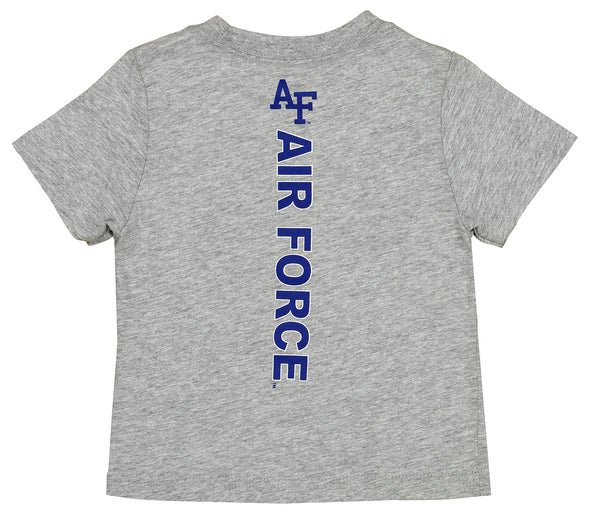 Outerstuff Air Force Falcons NCAA Toddler Goal Line Stand 3 in 1 Combo Tee, Royal/Grey