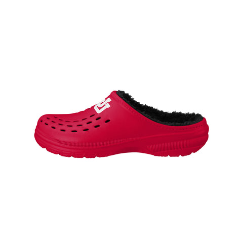FOCO NCAA Men's Utah Utes Sherpa Lined Big Logo Clogs