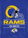 Northwest NFL Los Angeles Rams Draft Comforter & Sham Set, Twin