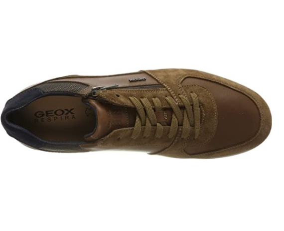 GEOX Men's U Renan B Low Top Sneakers, Color Variant