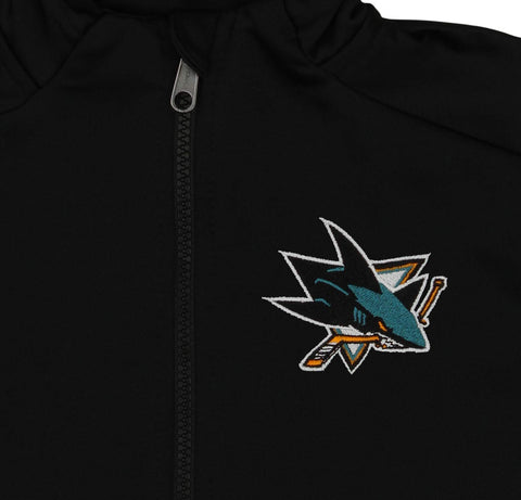 Outerstuff NHL Youth/Kids San Jose Sharks Performance Full Zip Hoodie