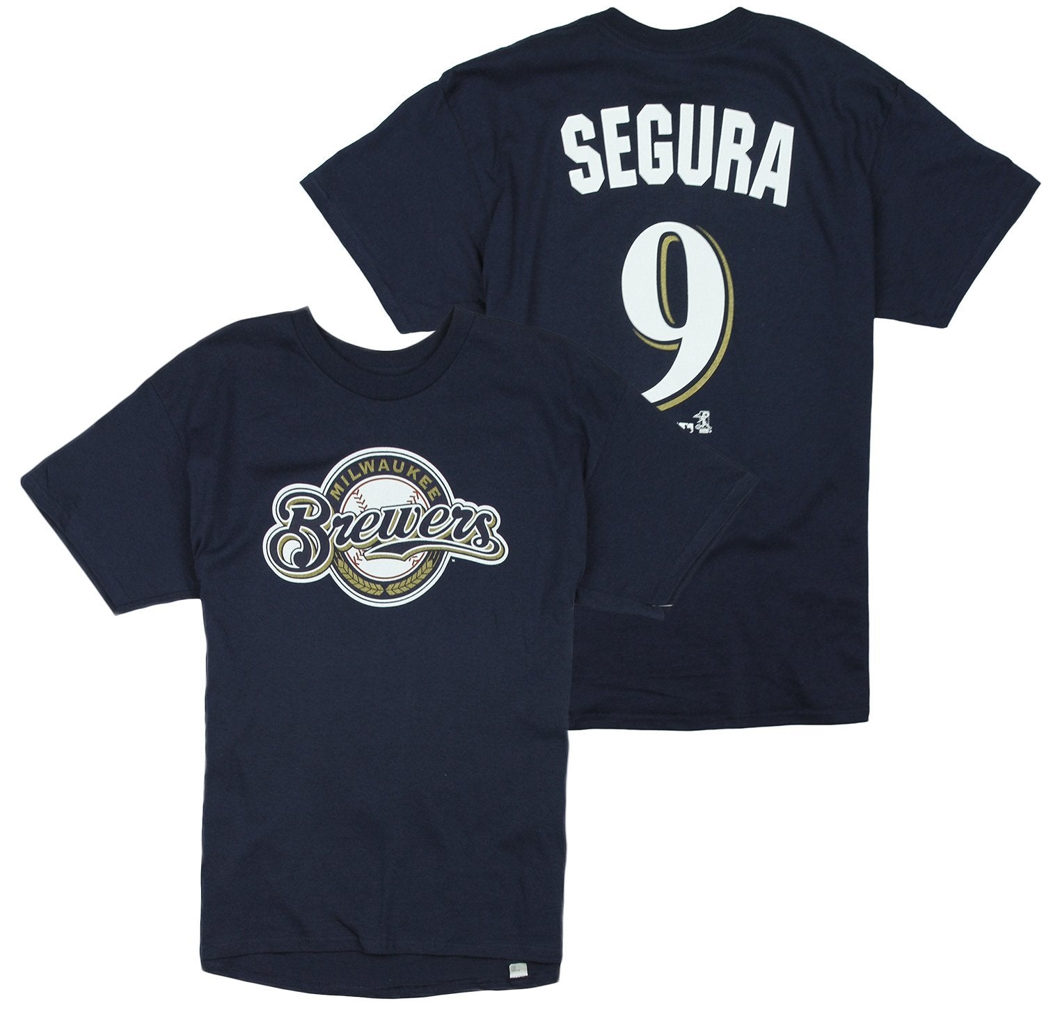 MLB Baseball Youth Milwaukee Brewers Jean Segura # 9 Player T-Shirt - –  Fanletic