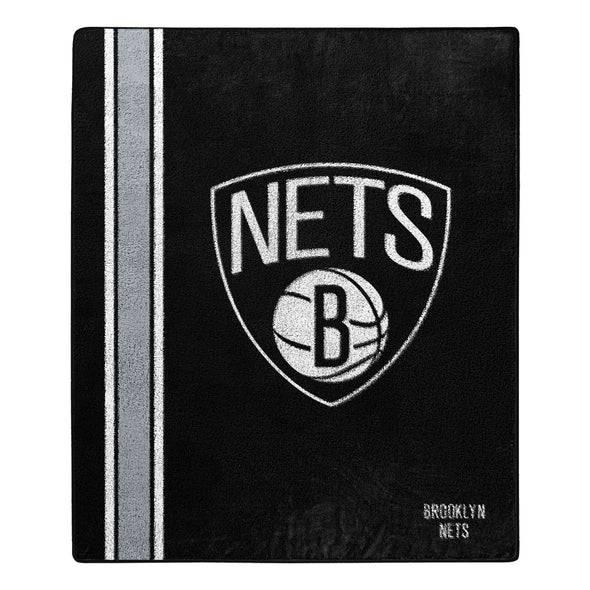 Northwest NBA Brooklyn Nets Sherpa Throw Blanket
