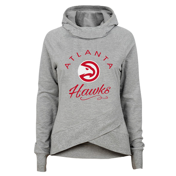 Outerstuff NBA Youth Girls (7-16) Atlanta Hawks The Bridge Funnel Neck Hoodie