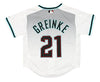 Outerstuff MLB Kids Arizona Diamondbacks Zack Greinke #21 Alt Replica Jersey
