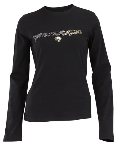 Reebok NFL Juniors Women's Jacksonville Jaguars Long Sleeve Everyday Shirt