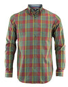 Argyle Culture Men's Button Up Plaid Shirt, Clay