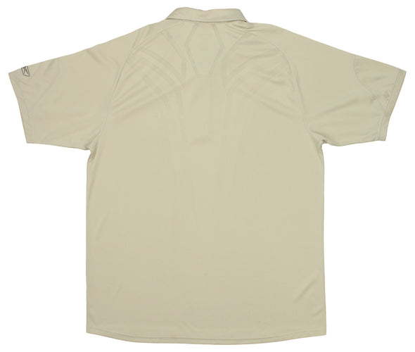 Reebok Men's Prestige Sports Polo Shirt, Beige