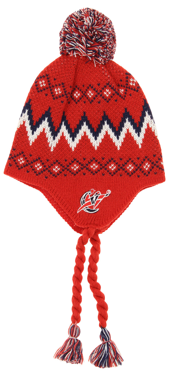 Outerstuff Washington Wizards NBA Toddler (2T-4T) Tassle Knit Hat with Pom, Red