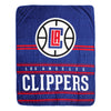 Northwest NBA Los Angeles Clippers Dual Vision Silk Touch Throw Blanket, 45"x60"