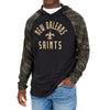 Zubaz NFL Men's New Orleans Saints Viper Print Pullover Hooded Sweatshirt