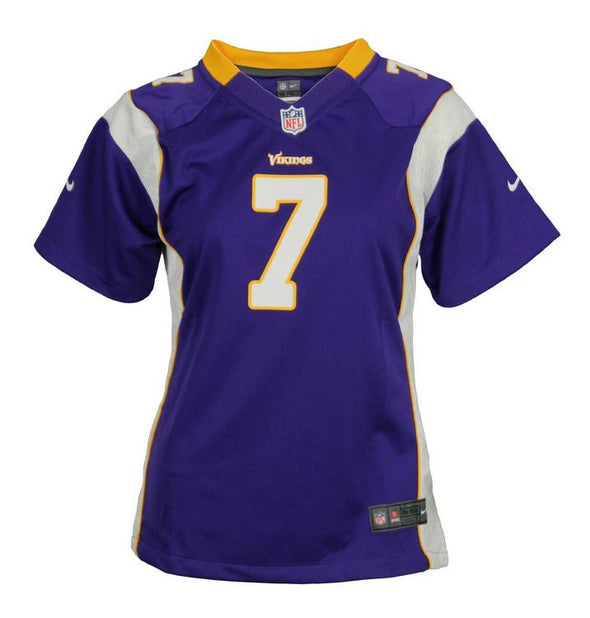 Nike NFL Football Youth Girls Minnesota Vikings Christian Ponder #7 Game Jersey