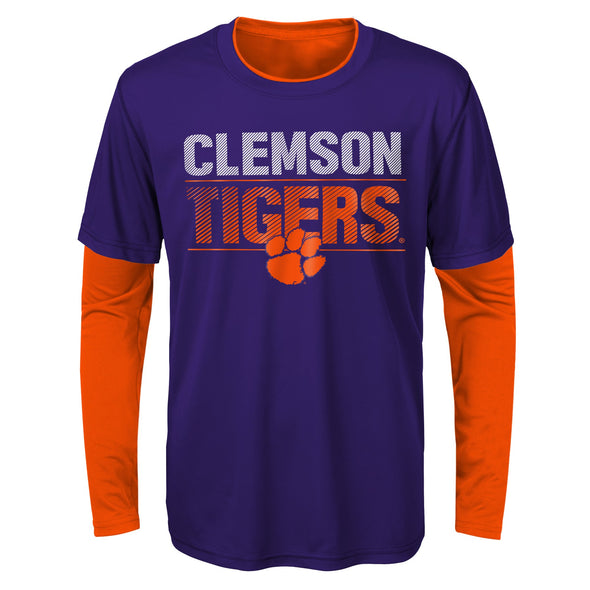 Outerstuff Youth NCAA Clemson Tigers Performance T-Shirt Combo