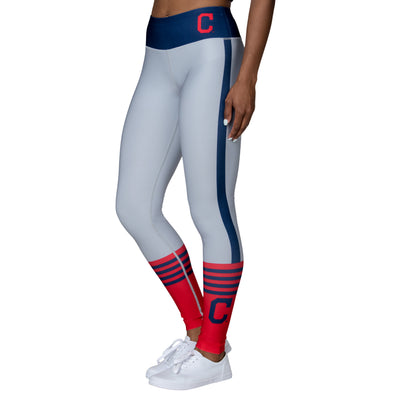 Forever Collectibles MLB Women's Cleveland Indians Uniform Leggings