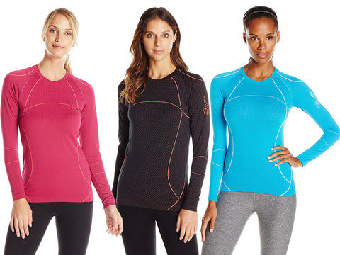 Spyder Women's Olympian Long Sleeve Top, Color Options