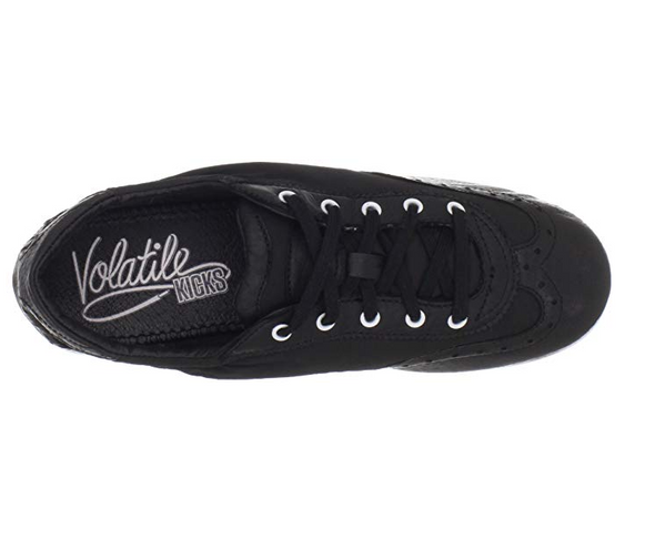 Volatile Kicks Women's Bangin Fashion Sneaker, Black