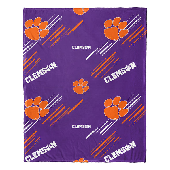 Northwest NCAA Clemson Tigers Pillow & Silk Touch Throw Blanket Set