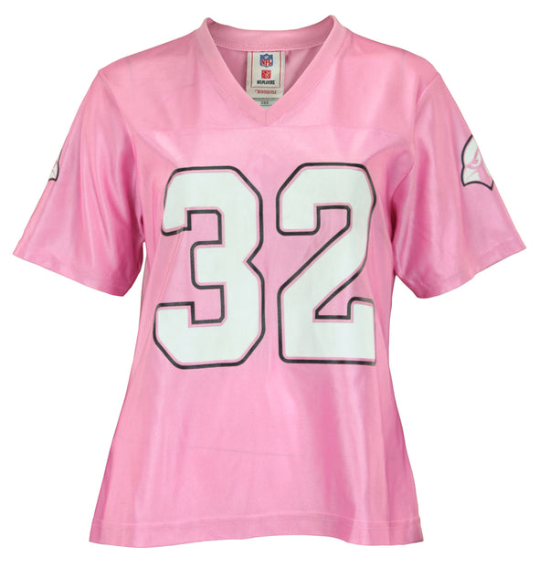 NFL Women's Arizona Cardinals Edgerrin James #32 Dazzle Jersey, Pink, Medium