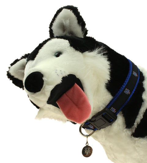 Sporty K9 MLB New York Mets Ribbon Dog Collar