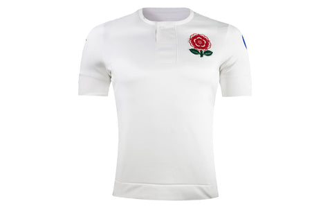Umbro England RFU Men's 150 Anniversary Replica Rugby Jersey, White
