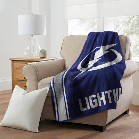 Northwest NHL Tampa Bay Lightning Sherpa Throw Blanket