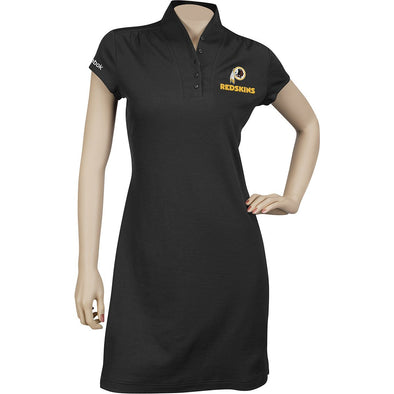 Reebok Washington NFL Football Women's Casual Polo Shirt Dress