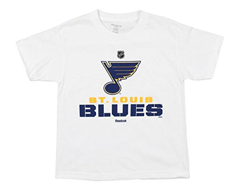 Reebok NHL Youth St. Louis Blues "Clean Cut" Short Sleeve Graphic Tee