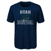 Outerstuff NBA Youth (8-20) Utah Jazz Performance Long and Short Sleeve T-Shirt Combo