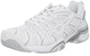 ASICS Women's Gel Resolution 4 Tennis Sneaker Shoe, White/Silver