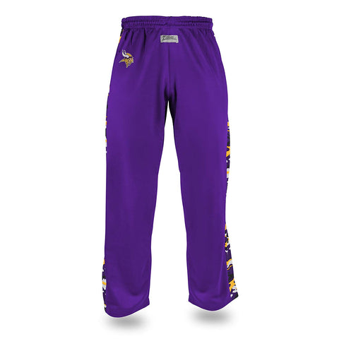 Zubaz Men's NFL Minnesota Vikings Camo Print Stadium Pants
