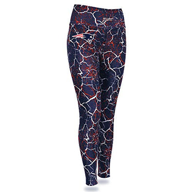 Zubaz NFL Women's New England Patriots Marble Leggings