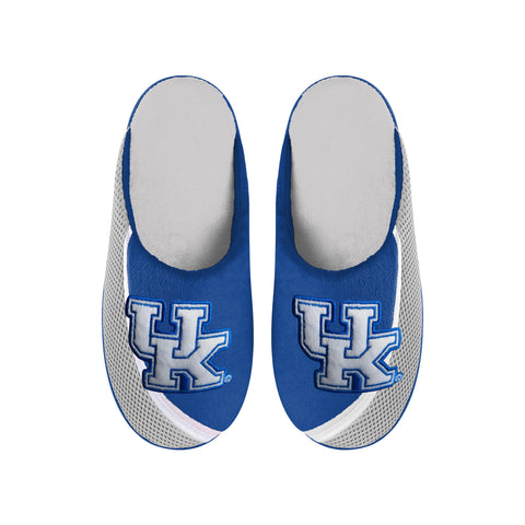 FOCO NCAA Men's Kentucky Wildcats 2022 Big Logo Color Edge Slippers