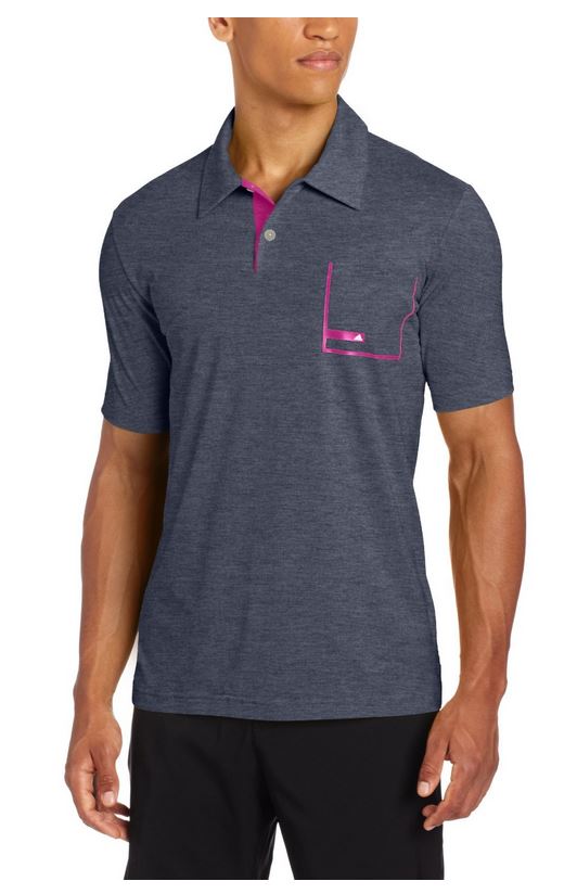 Adidas Golf Men's Climalite Angular Pocket Jersey Polo Shirt - Many Colors