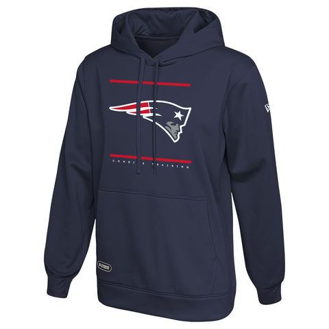 New Era NFL New England Patriots Football Men's Split Defence Fleece Pullover Hoodie