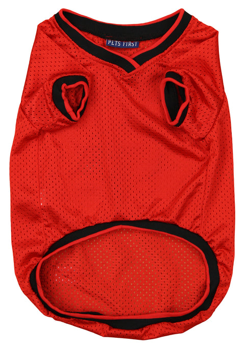 Sporty K-9 NCAA Louisville Cardinals Football Dog Jersey