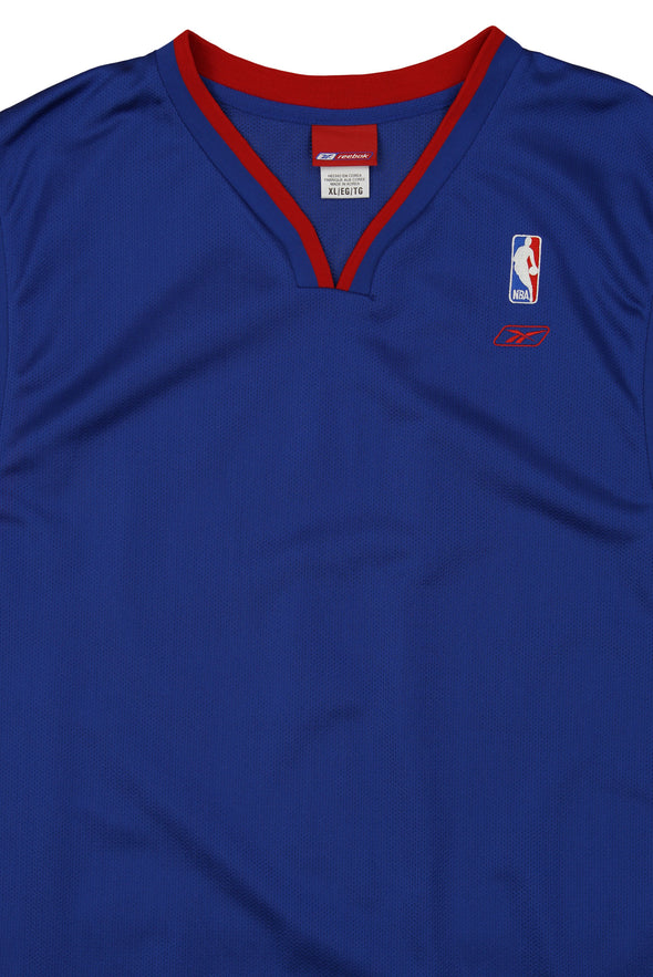 Reebok NBA Men's Los Angeles Clippers Retro Blank Jersey, Blue