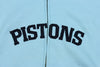 NBA Detroit Pistons Reebok Junior's Zip Up Hoodie, Light Blue