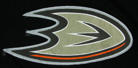 Reebok NHL Youth Boy's Anaheim Ducks Team Logo Short Sleeve Tee T-Shirt, Black