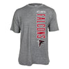 Zubaz NFL Men's Atlanta Falcons Vertical Team Name Graphic Tee