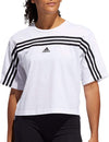 adidas Women's Must Haves Ringer 3-Stripes T-Shirt, Color Options